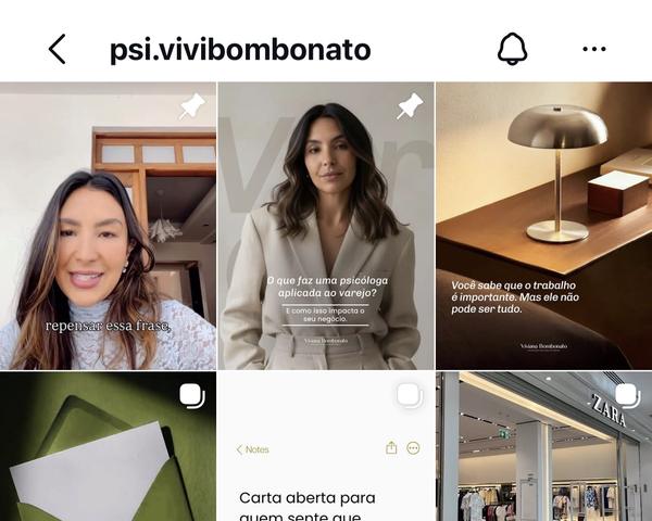 Perfil @psi.vivibombonato no Instagram